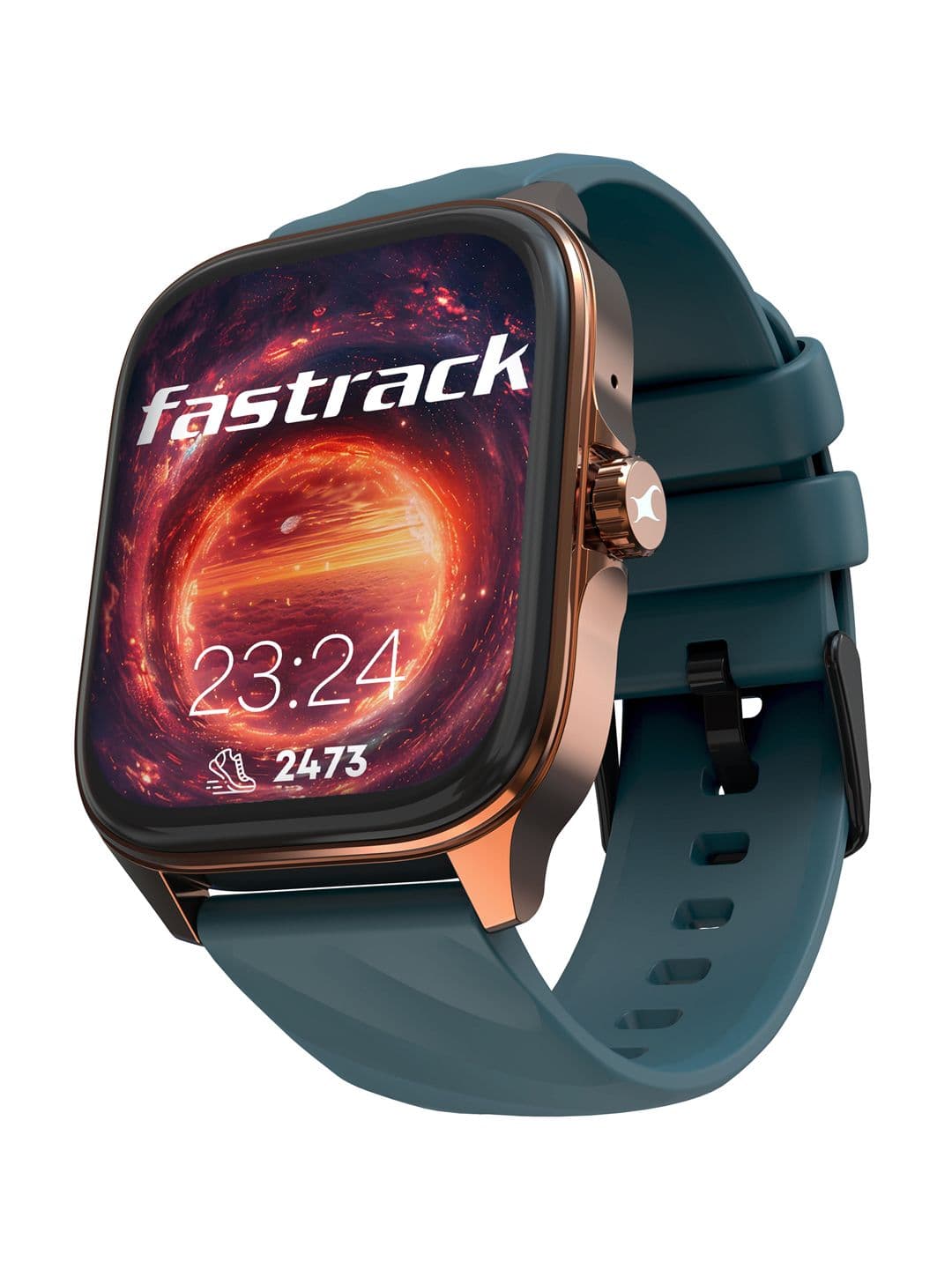 Fastrack Styler FS1 Pro 1.97 AMOLED Display AOD Functional Crown BT Calling IP68 Smart Watch - view 1