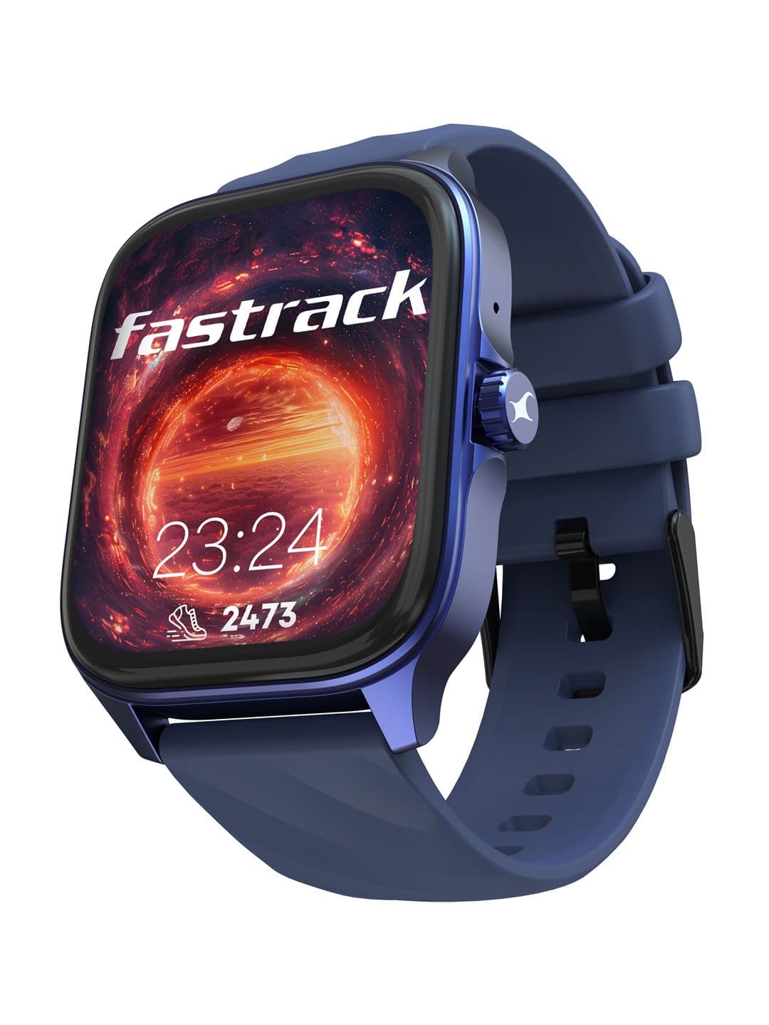 Fastrack Styler FS1 Pro 1.97 AMOLED Display AOD Functional Crown BT Calling IP68 Smart Watch