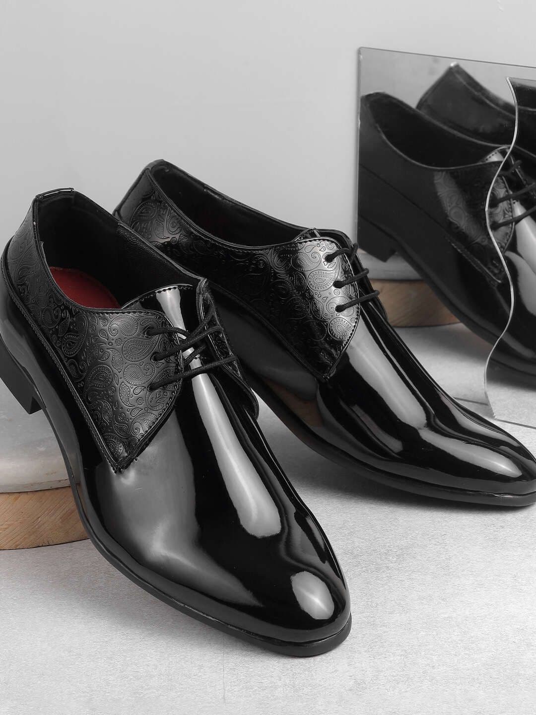 Metro Men Leather Formal Derbys - view 1