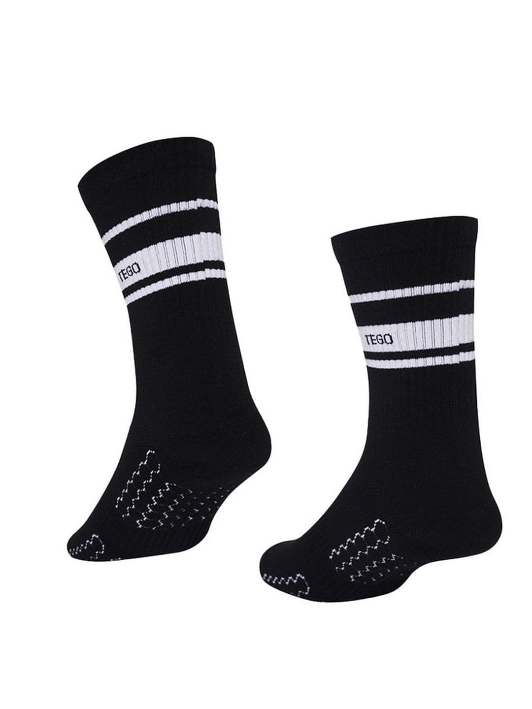 TEGO Patterned Calf Length Socks - view 1