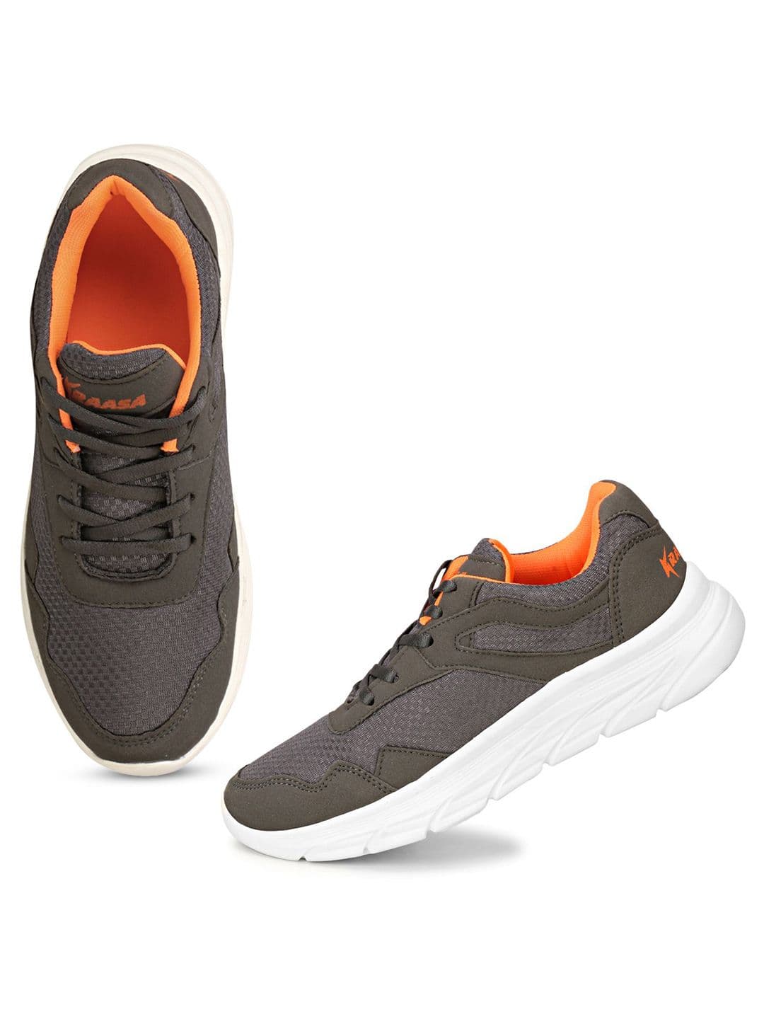 KRAASA Sole Grey Mesh Running Shoes - view 1