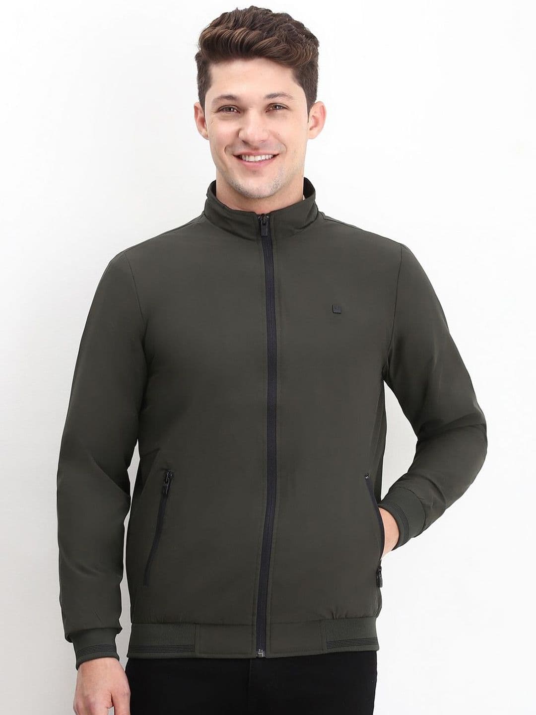 Allen Solly Men Bomber Jacket - view 1