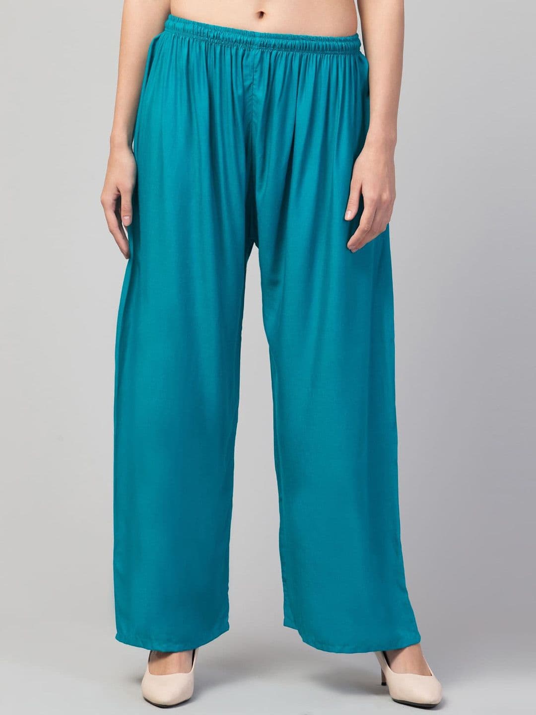 FAMBEE Women Knitted Palazzos - view 1