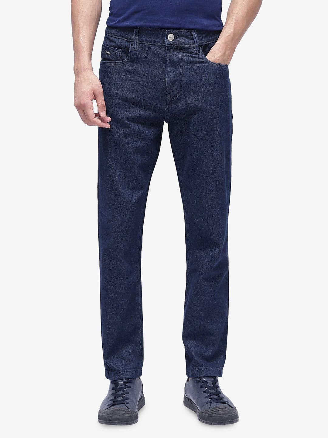 RARE RABBIT Men Blue Boyfriend Fit Stretchable Jeans - view 1