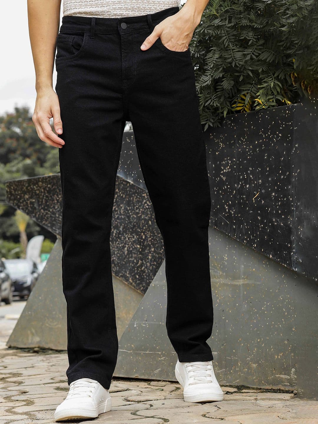 Mast & Harbour Men Comfort Relaxed Fit Jeans