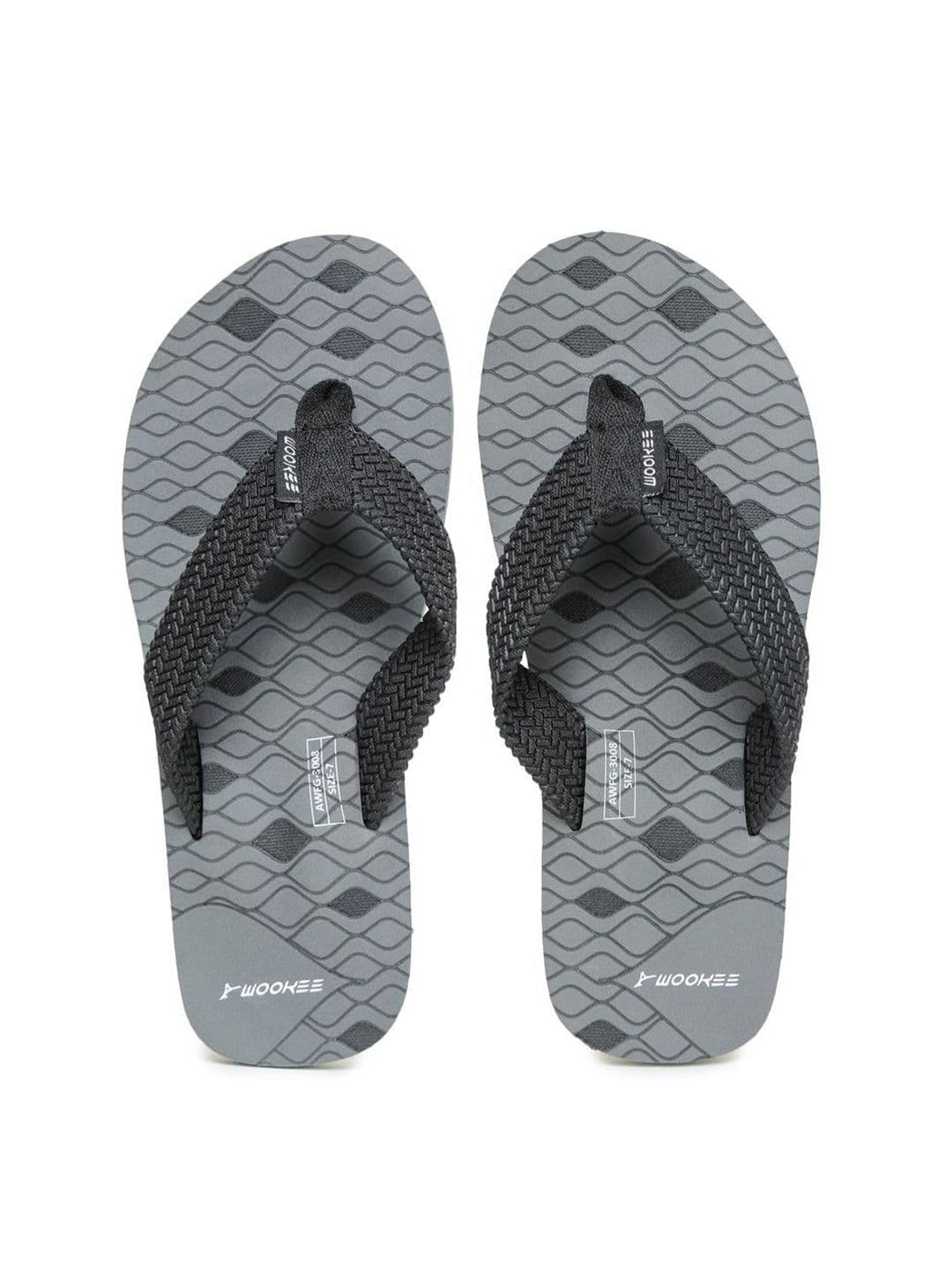 ABROS Men Printed Thong Flip-Flops - view 1