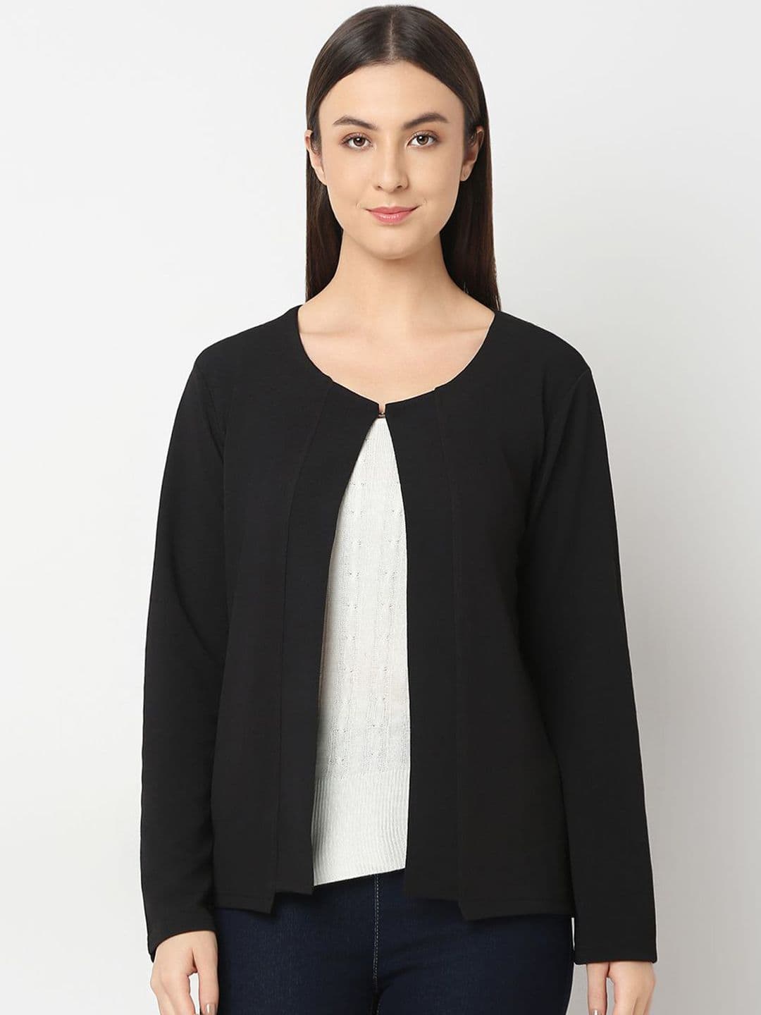 Smarty Pants Women Lightweight Open Front Jacket - view 1