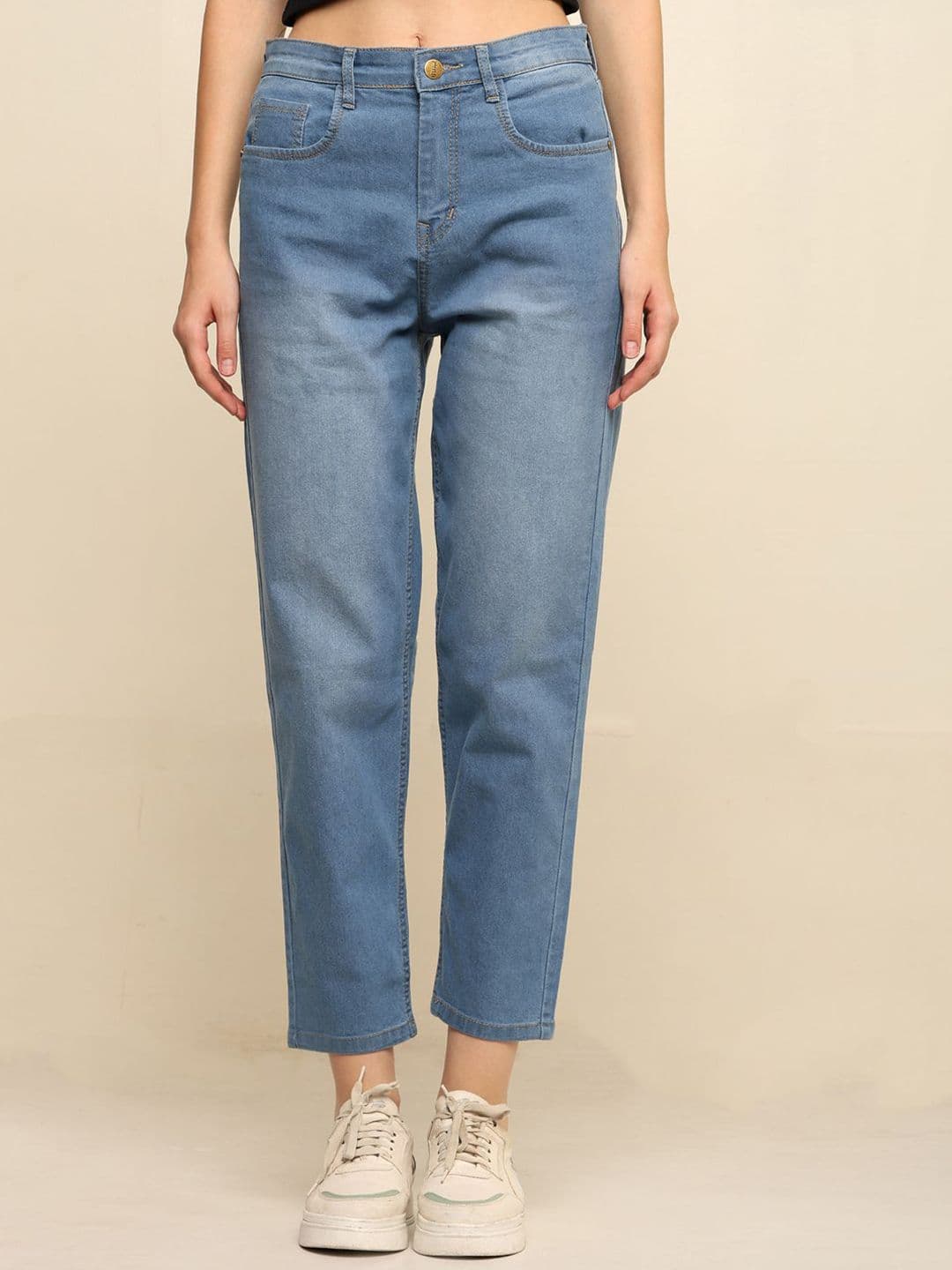 zayla Women Comfort High-Rise Light Fade Stretchable Jeans - view 1