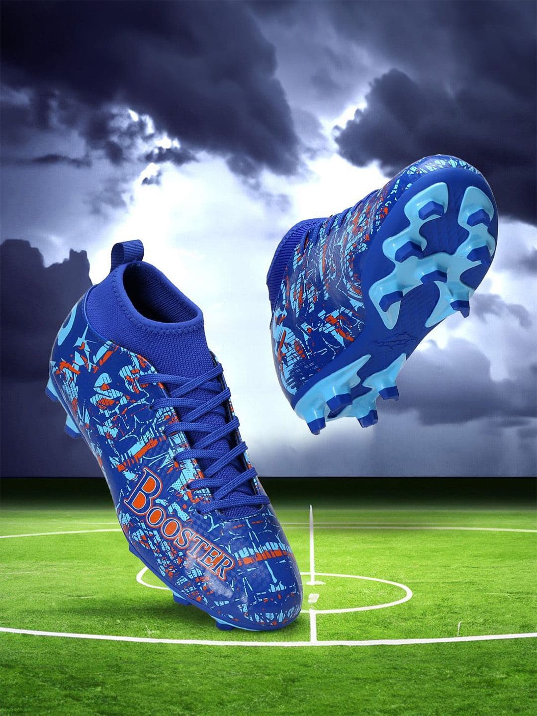 Aivin Booster Pro Football Shoes - Royal Blue - view 1