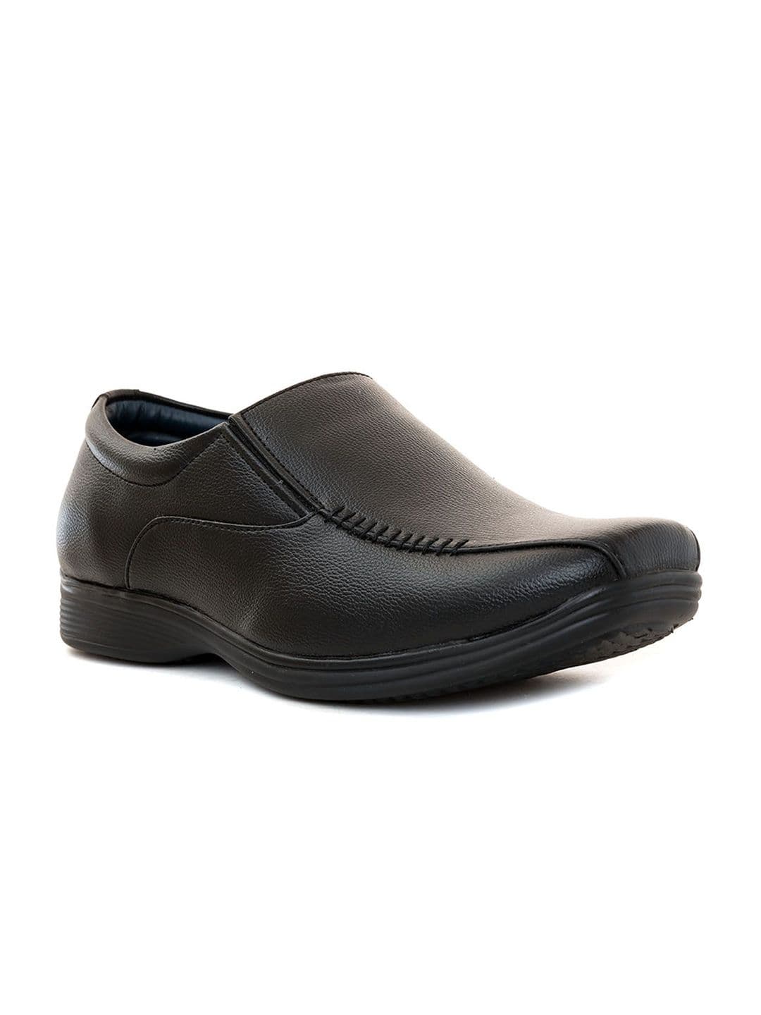 Khadims Men Leather Formal Mid Top Slip-Ons - view 1