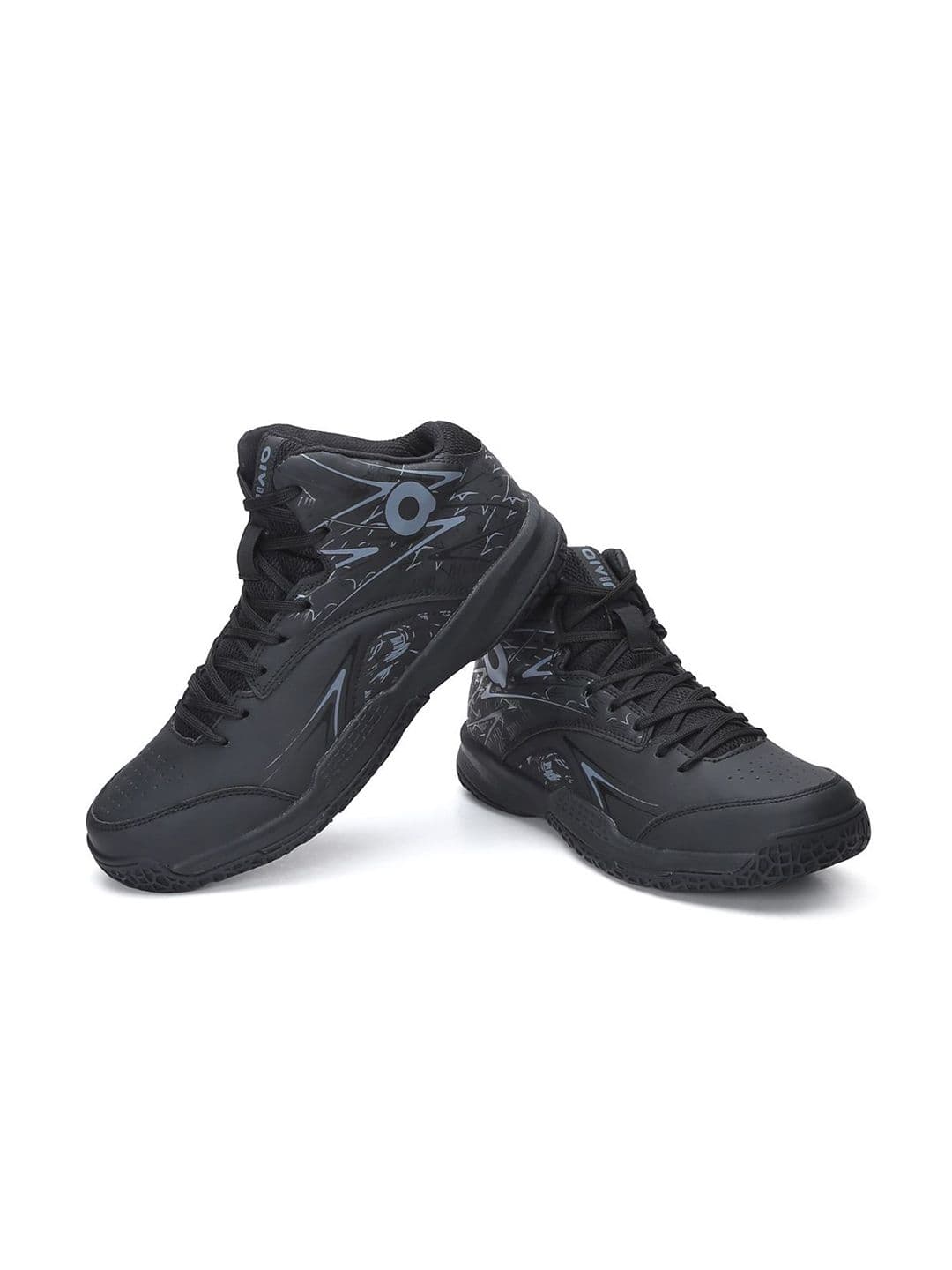 Aivin Troopers Basketball Black Shoes - view 1