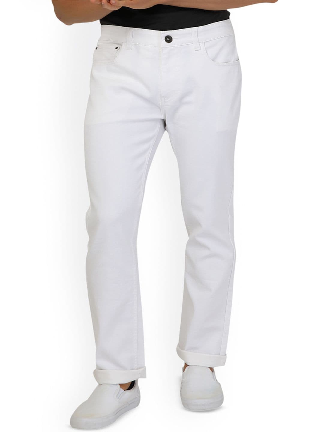Ben Martin Men Comfort Slim Fit Stretchable Mid-Rise Cotton Jeans - view 1