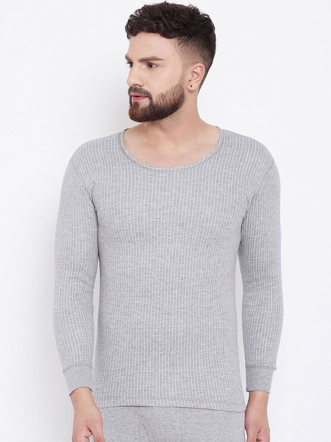 NEVA Men Striped Thermal Tops - view 1