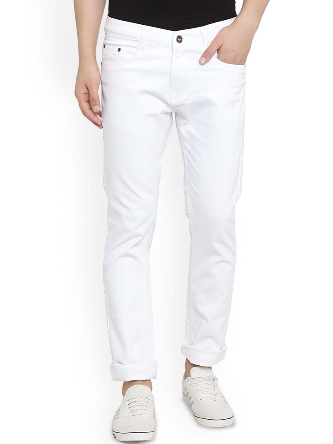 Ben Martin Men Comfort Slim Fit Stretchable Mid-Rise Cotton Jeans - view 1