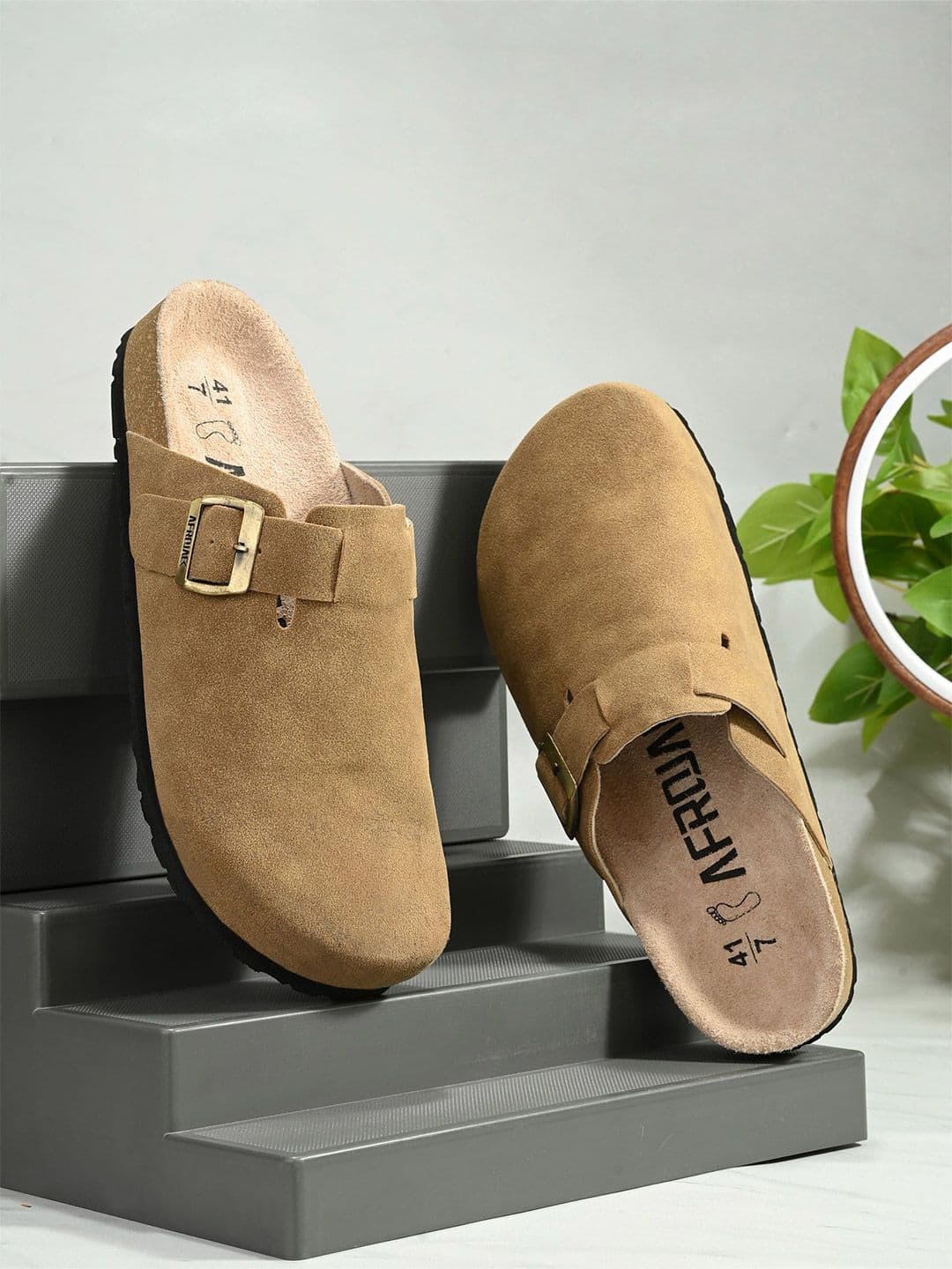 AfroJack Men Leather Shoe-Style Sandals - view 1