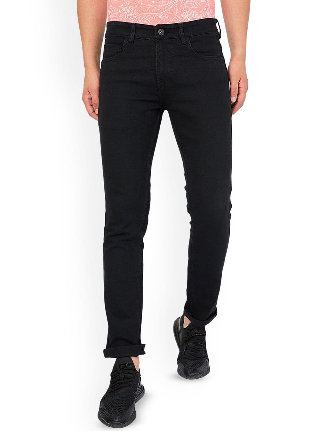 Ben Martin Men Comfort Slim Fit Stretchable Mid-Rise Cotton Jeans - view 1