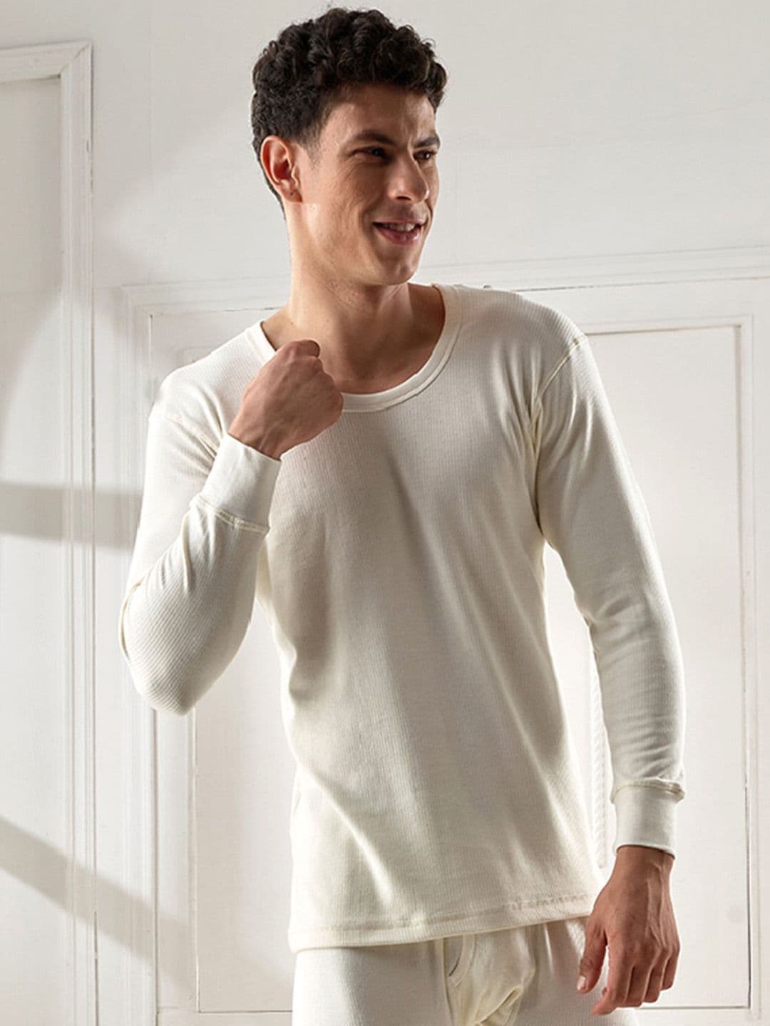 Inferno Men Multifiber Layer Full Sleeve Thermal Top - view 1