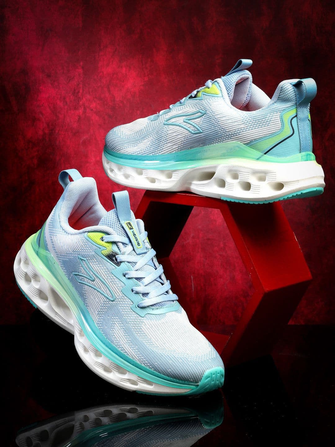 Action Men Mesh Running Non-Marking Shoes - view 1