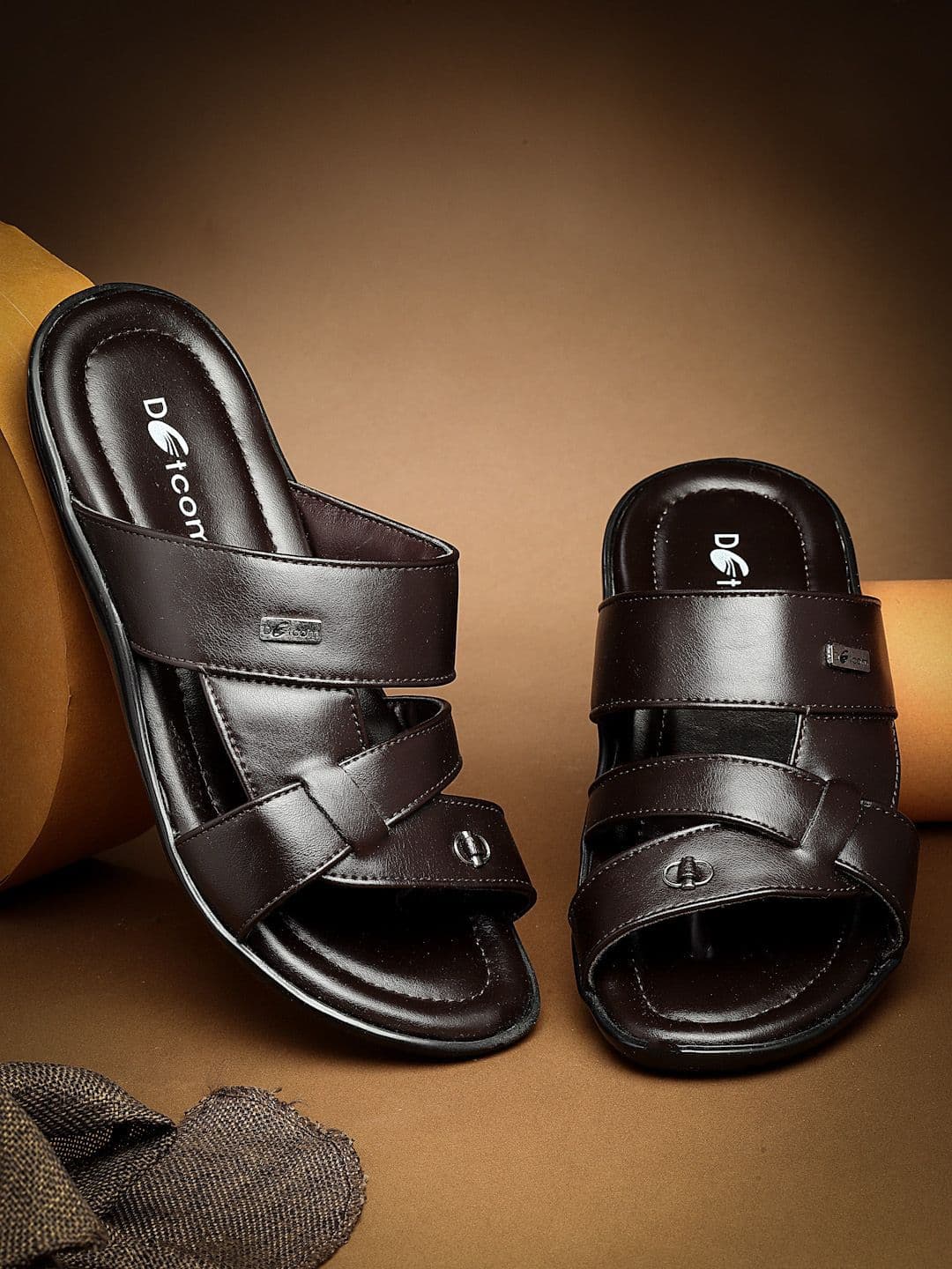 Action Men Solid Slip-On Comfort Sandals - view 1