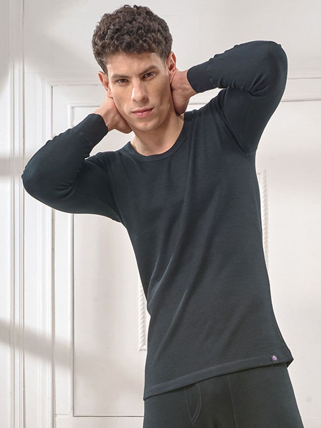 Inferno Men Multifiber Layer Full Sleeve Thermal Top - view 1