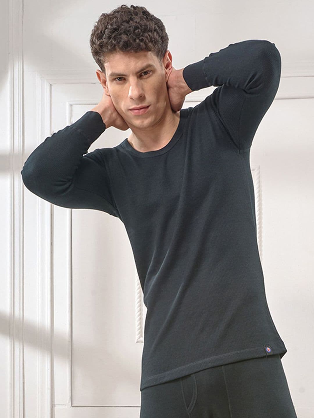 Inferno Men Multifiber Layer Full Sleeve Thermal Top - view 1