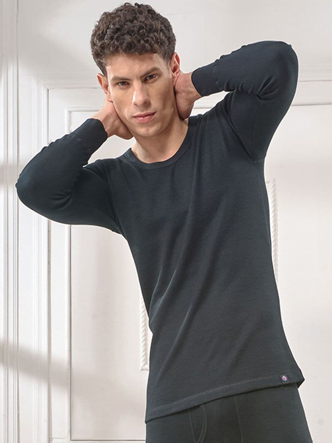 Inferno Men Multifiber Layer Full Sleeve Thermal Top - view 1