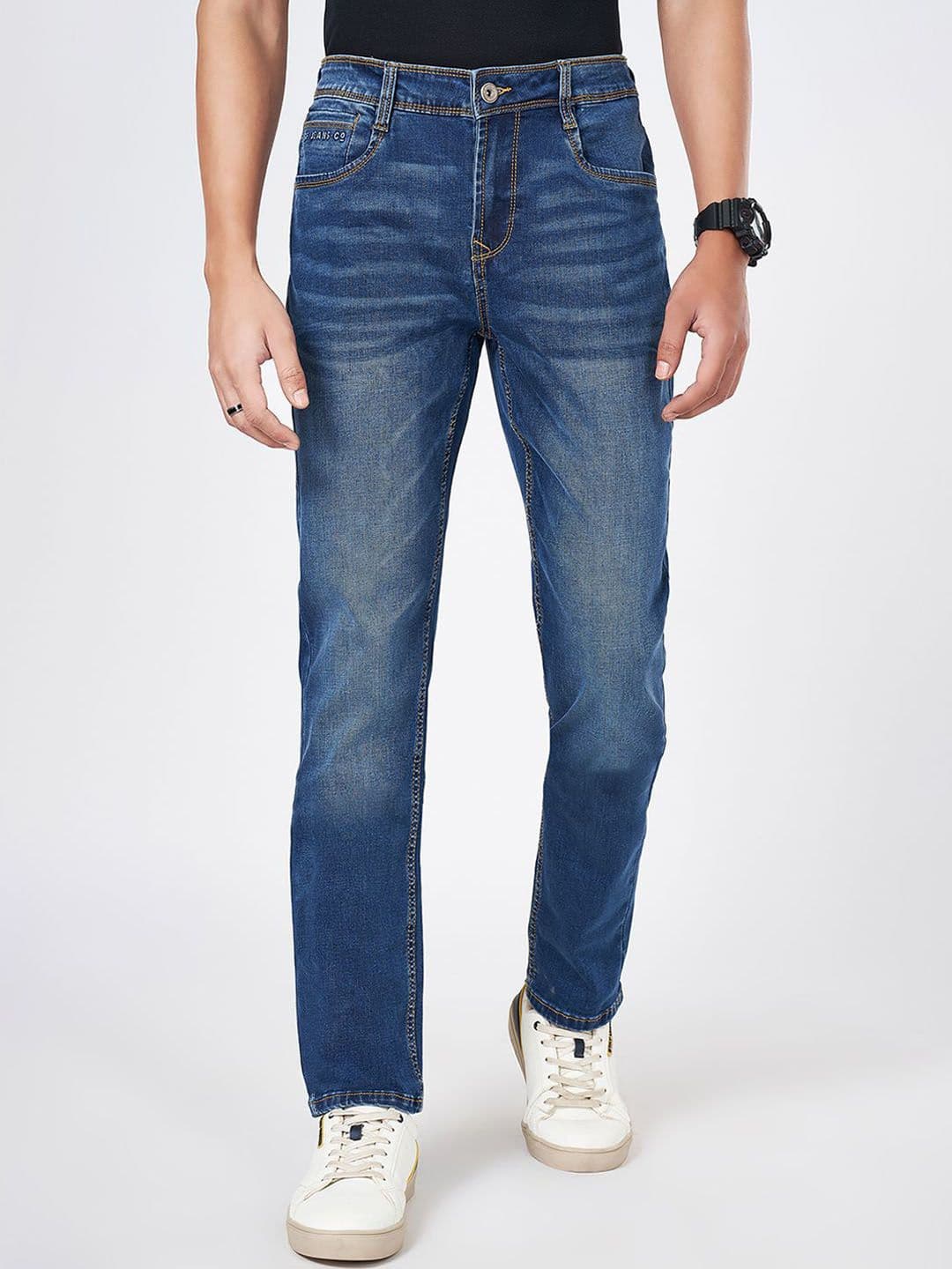 SF JEANS by Pantaloons Men Skinny Fit Clean Look Light Fade Jeans - view 1