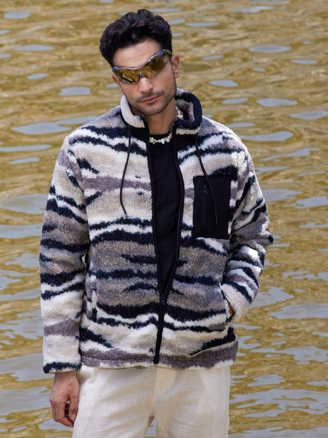 CAHOOT Men Printed Lightweight Bomber Jacket - view 1