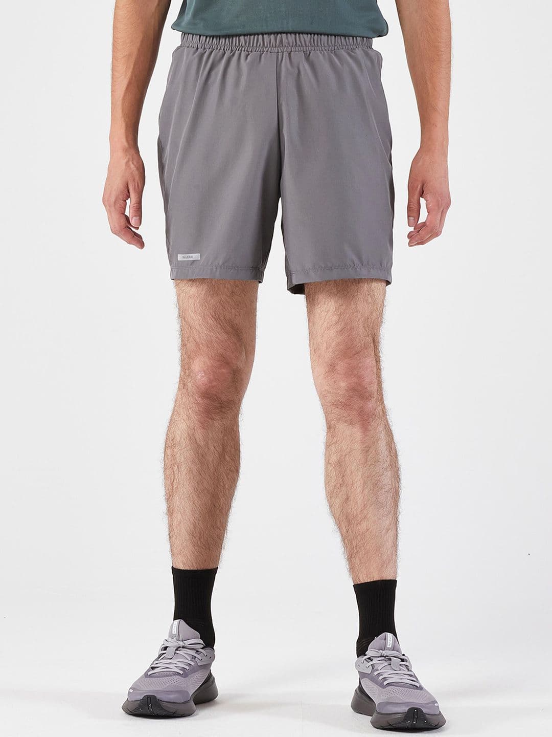 Decathlon Kiprun - Men Dark Grey Run 100 Lightweight Running Shorts - view 1