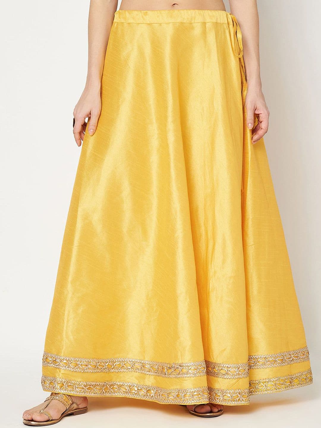 studio rasa Stone And Beads Flared Maxi Skirts - view 1