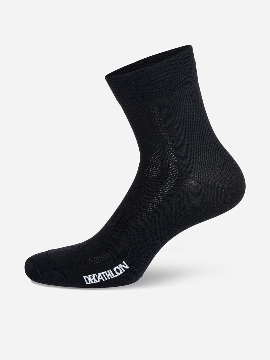 Decathlon Vanrysel - Unisex Black Moisture Management Cycling Socks - view 1