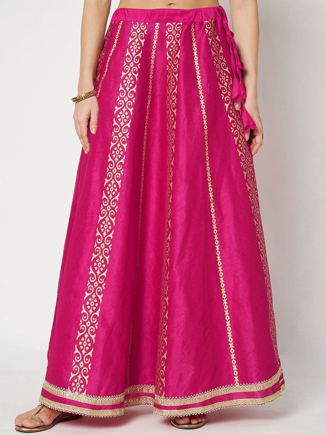 studio rasa Printed Flared Maxi Skirts - view 1