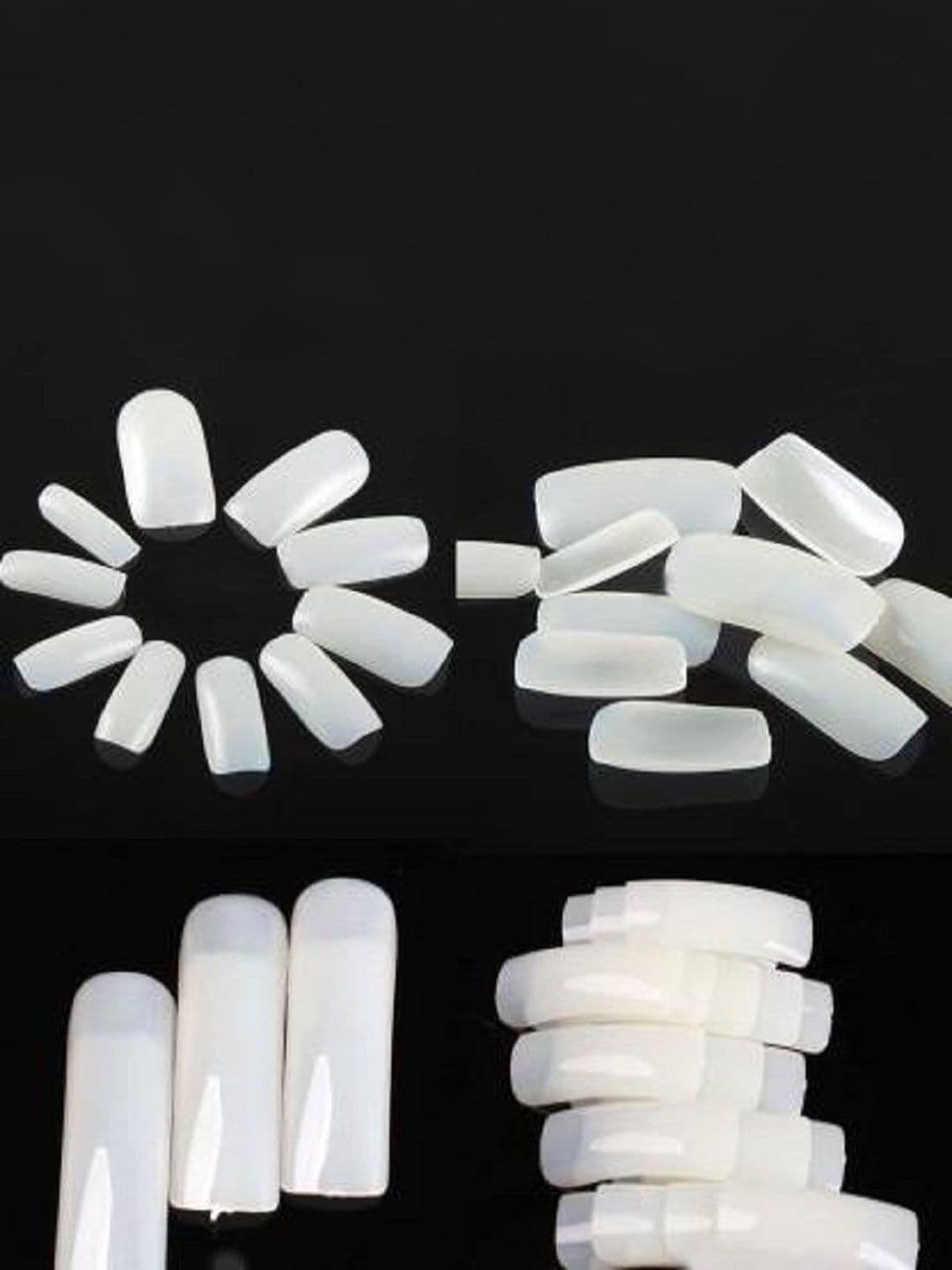 YELGO Set Of 100 Artificial Reusable Nails With Nail Glue - view 1