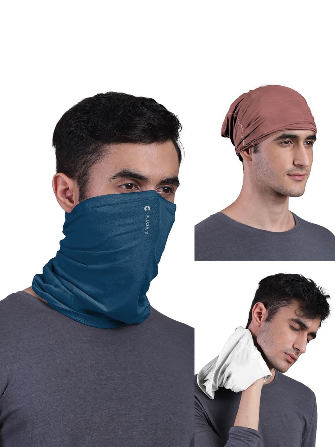 FREECULTR Pack Of 3 Unisex Bandana Cloth Headband - view 1