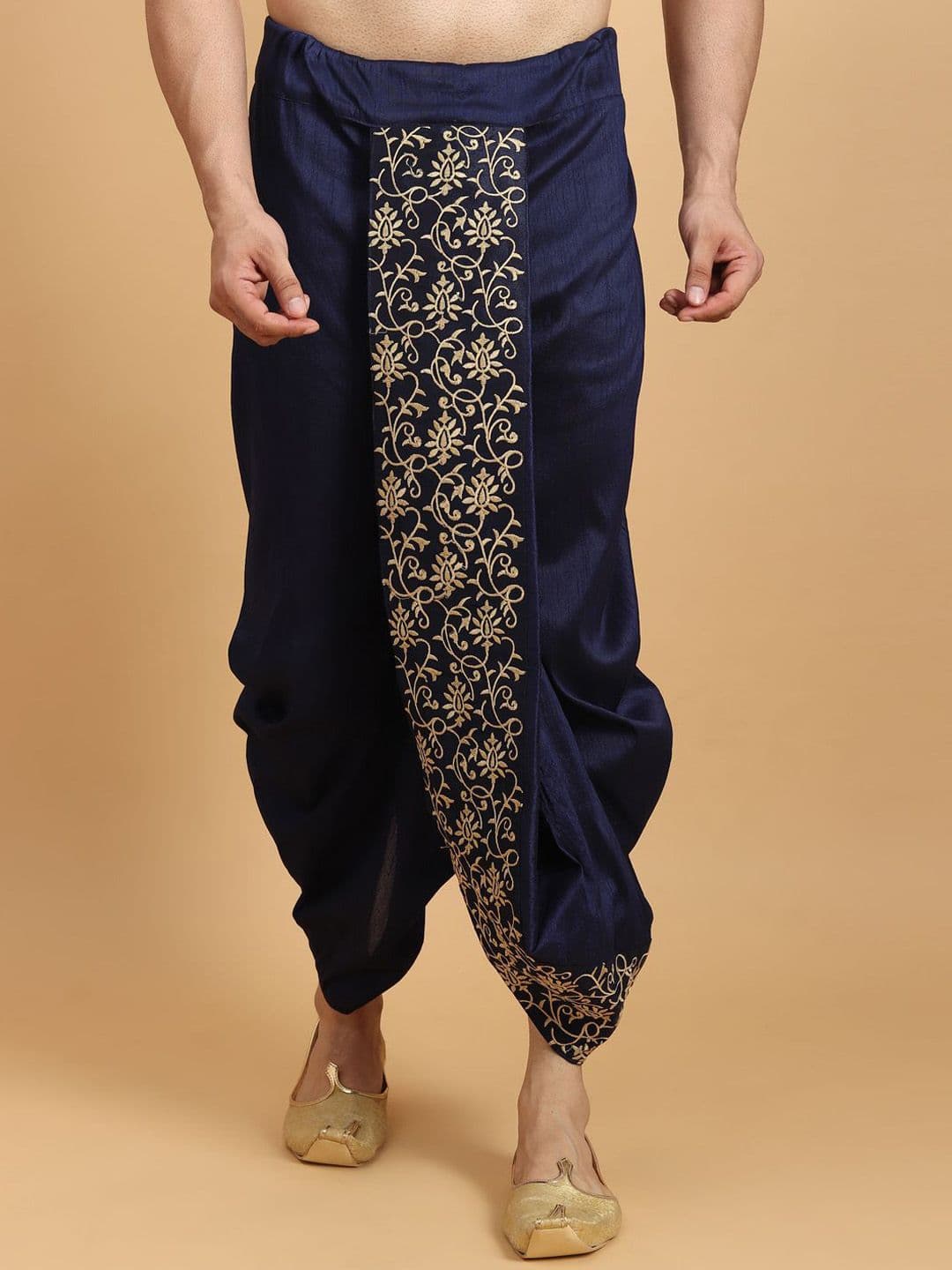 Ethluxis Men Embroidered Ethnic Dhoti - view 1