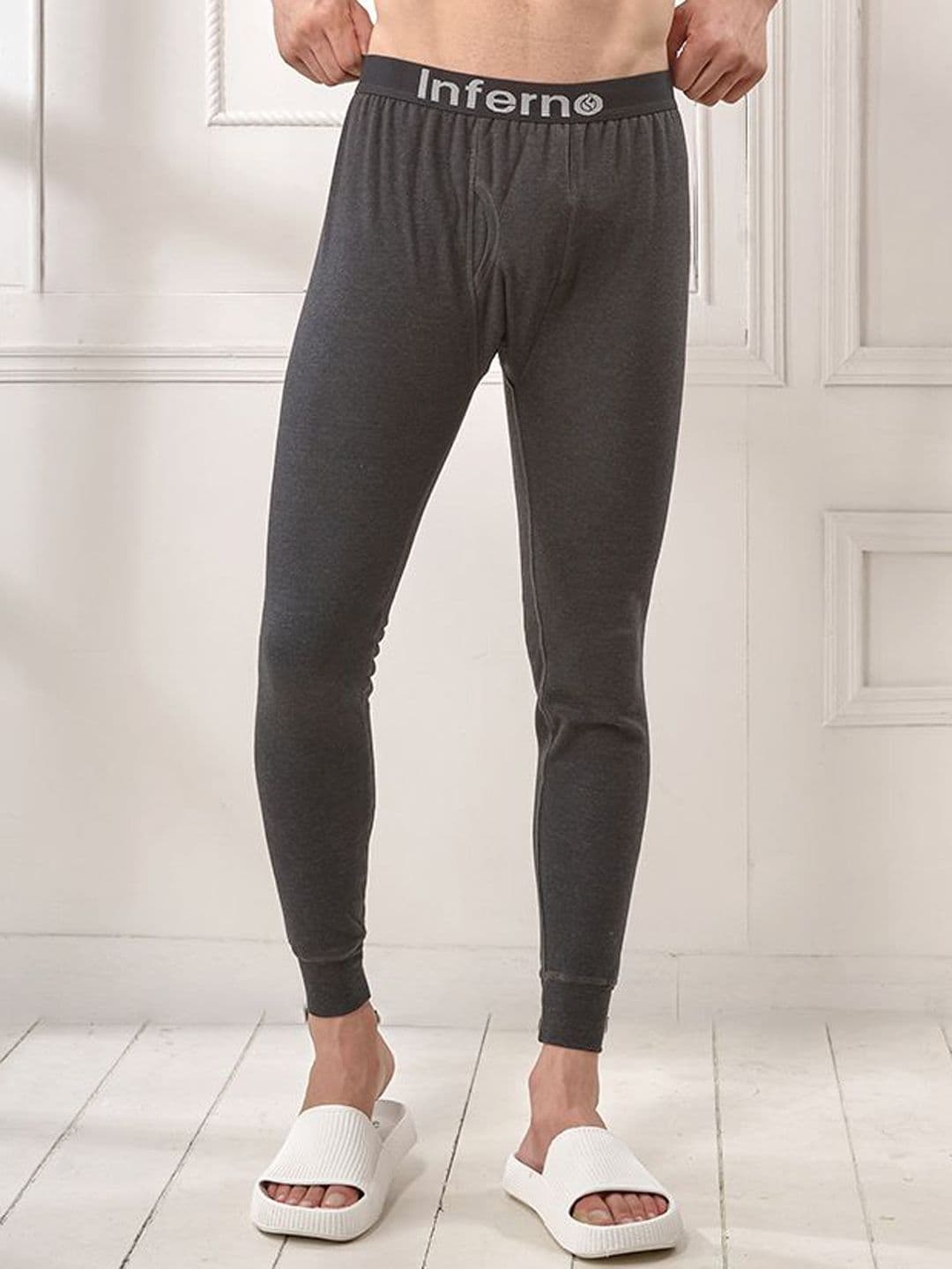 INFERNO Men Thermal Bottom with Fleeced Linning - view 1