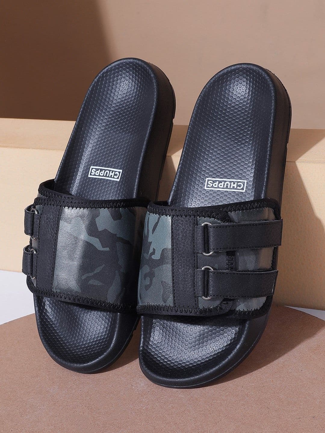 CHUPPS Men ErgoX Plus Comfort Casual Wear Sliders - view 1