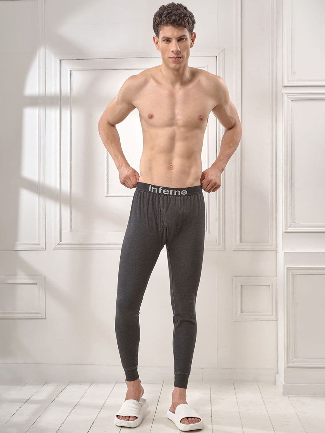INFERNO Men Thermal Bottom with Fleeced Linning - view 1