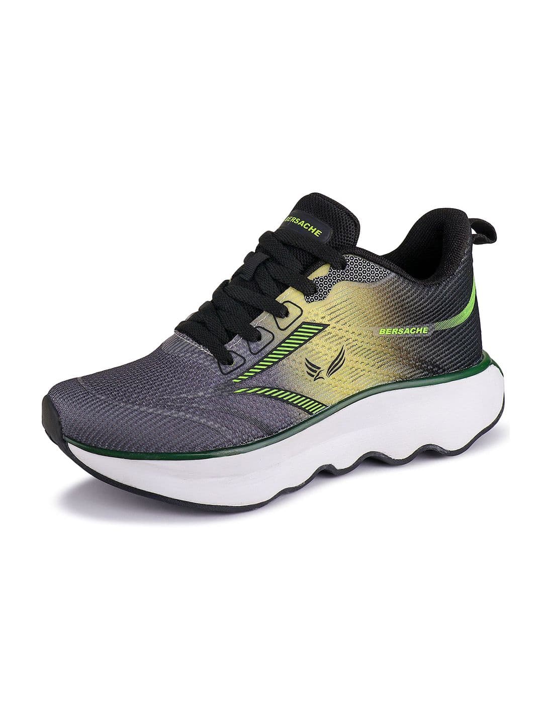 BERSACHE Men Mesh Walking Non-Marking Lace-Ups Shoes - view 1