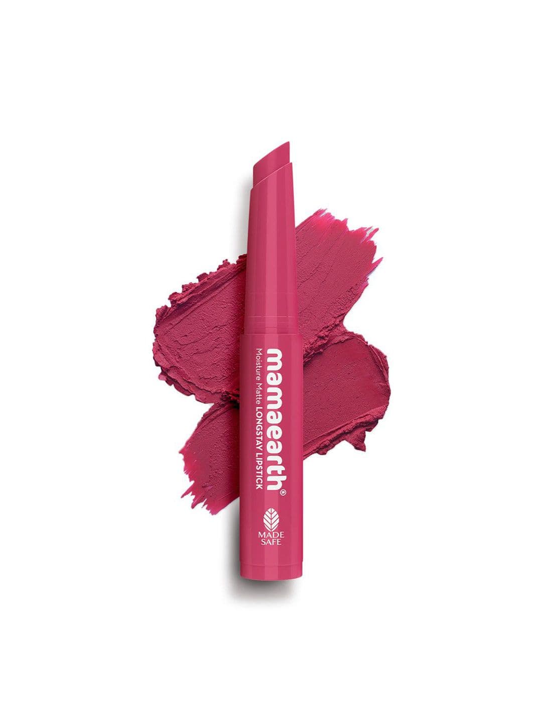 Mamaearth Moisture Matte 12 Hour Long Stay Mini Lipstick - 0.7 g - 03 Candyfloss Pink - view 1