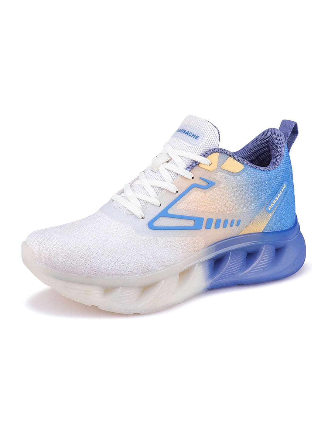 BERSACHE Men Lace-Ups Mesh Walking Non-Marking Shoes - view 1