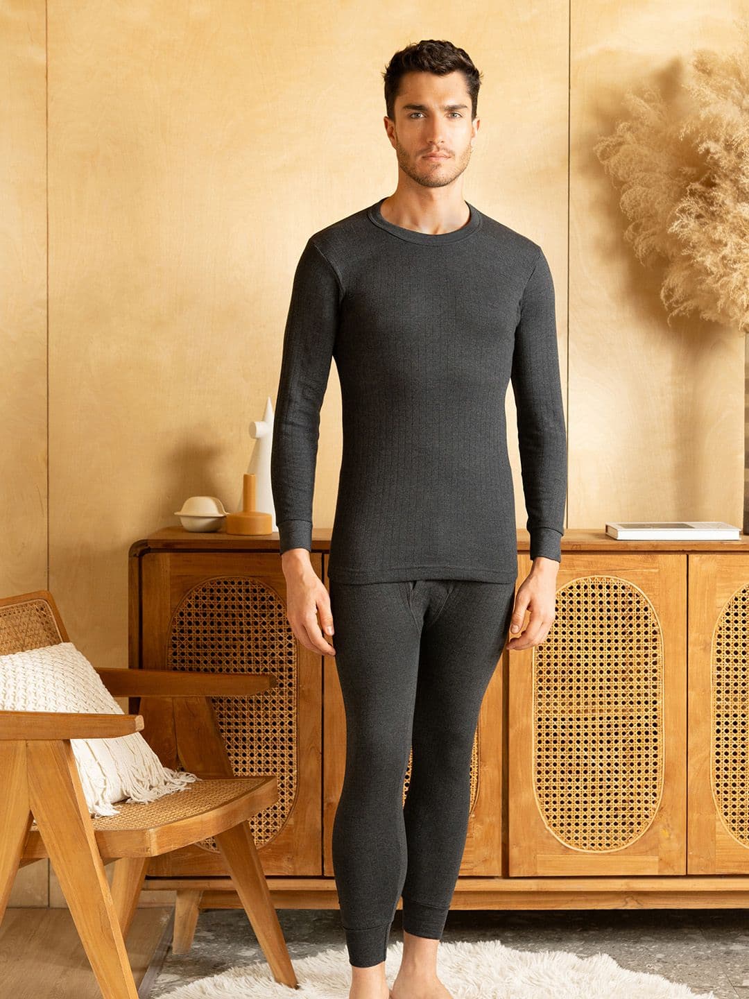 LUX PARKER Self Design Skinny Fit Thermal Set - view 1