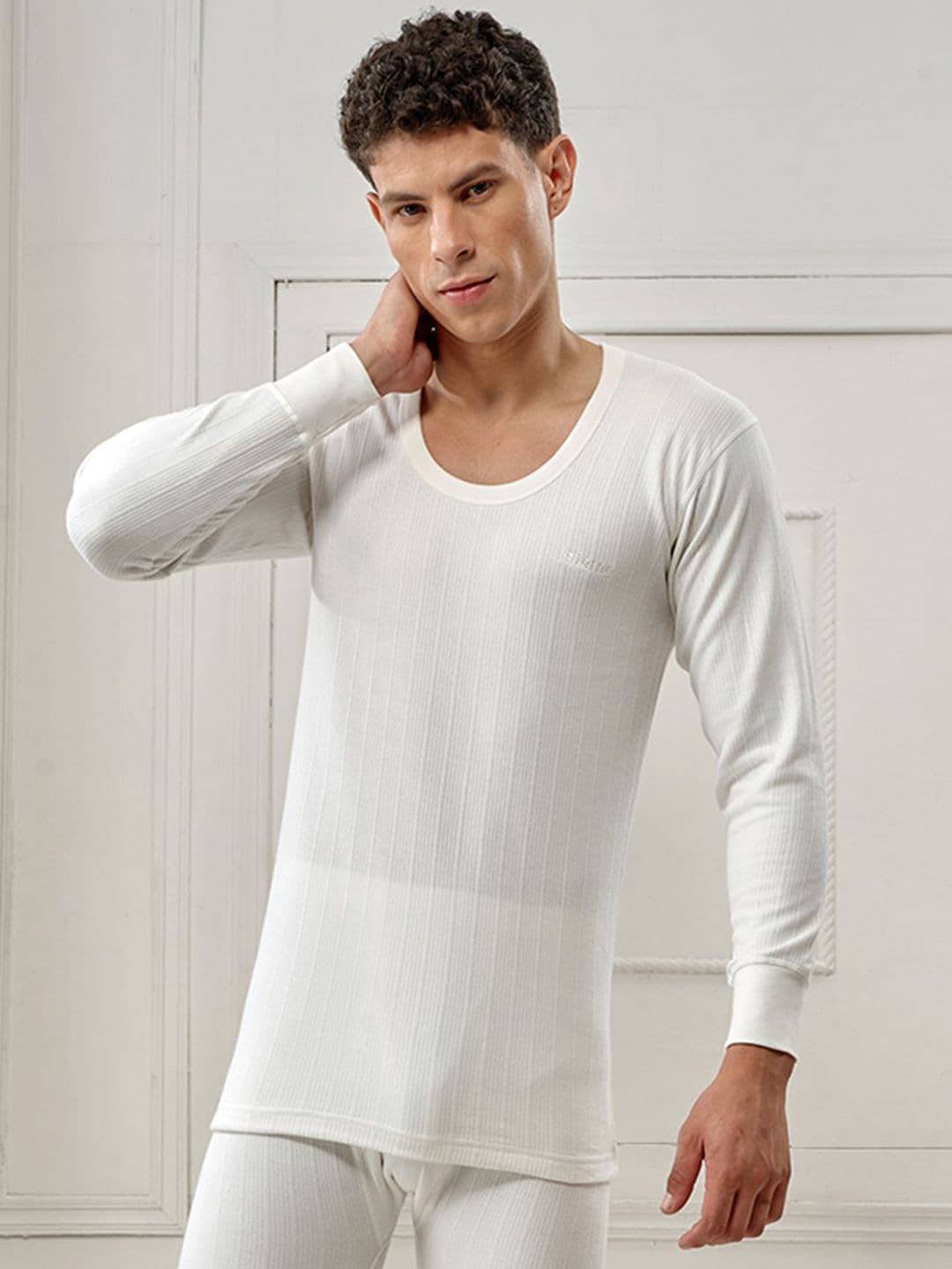 INFERNO Men Round Neck Fullslevee Thermal Vest - view 1