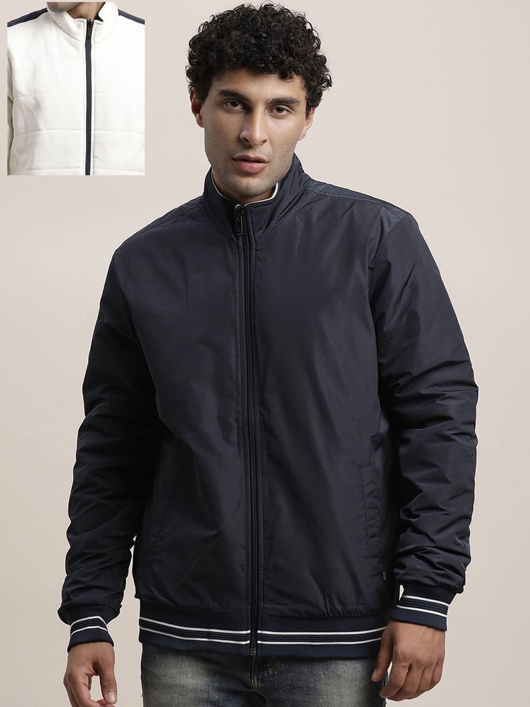 Turtle Men Reversible Bomber Jacket - view 1