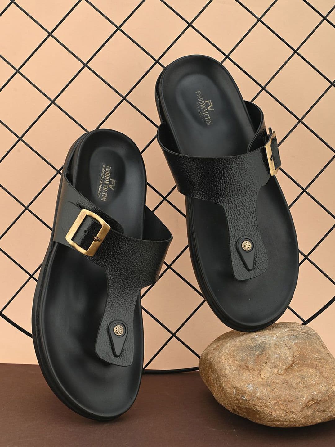 Fashion Victim Men slippes Ethnic Comfort Sandals - view 1