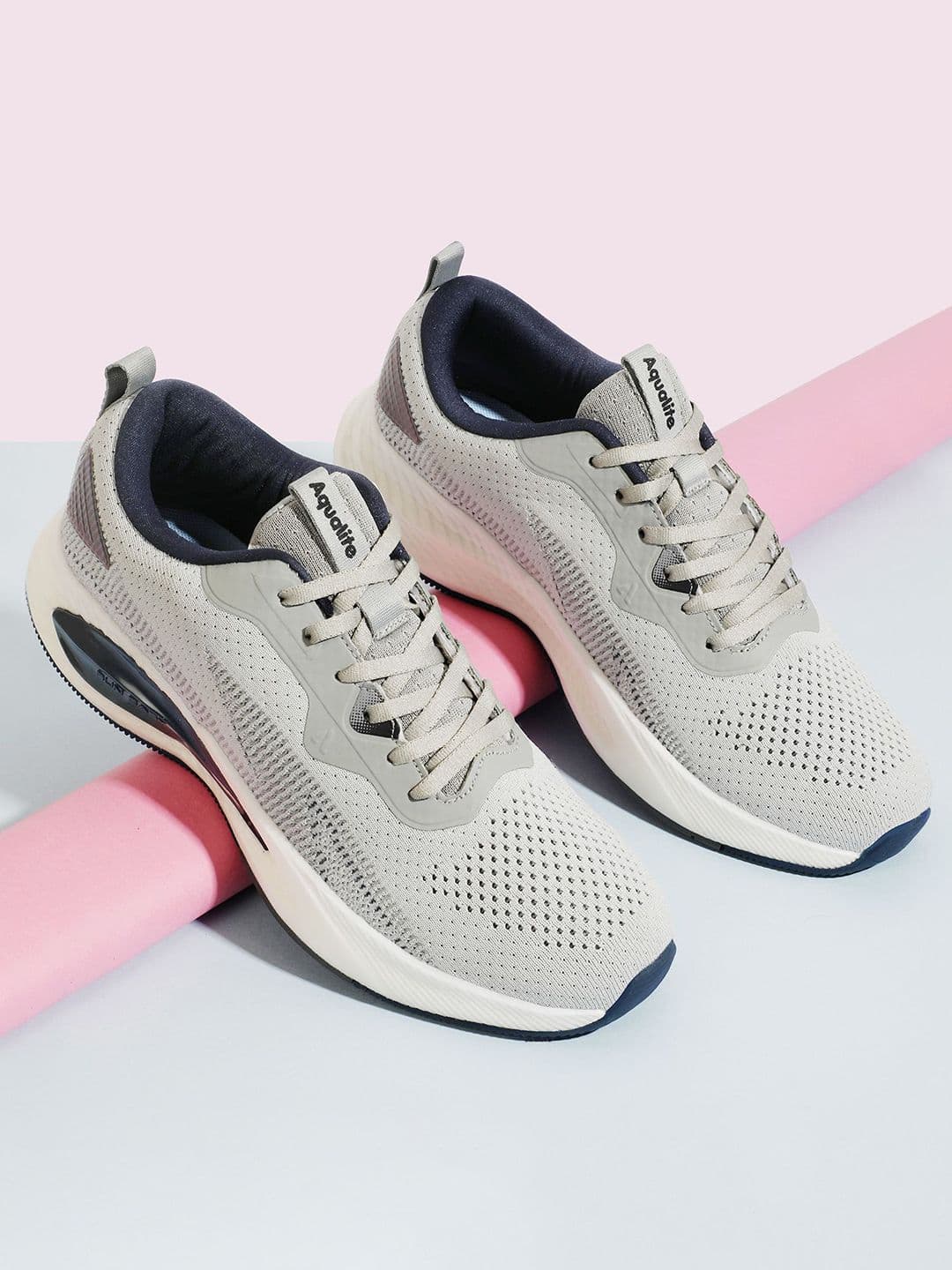Aqualite Men Woven Design Round Toe Sneakers - view 1