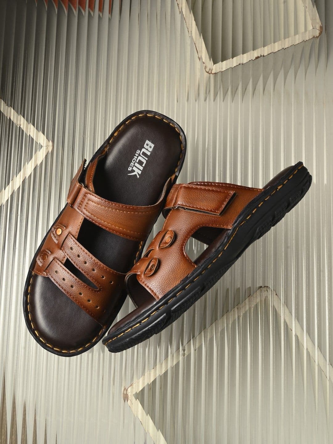 BUCIK Men Slip-On Comfort Sandals - view 1