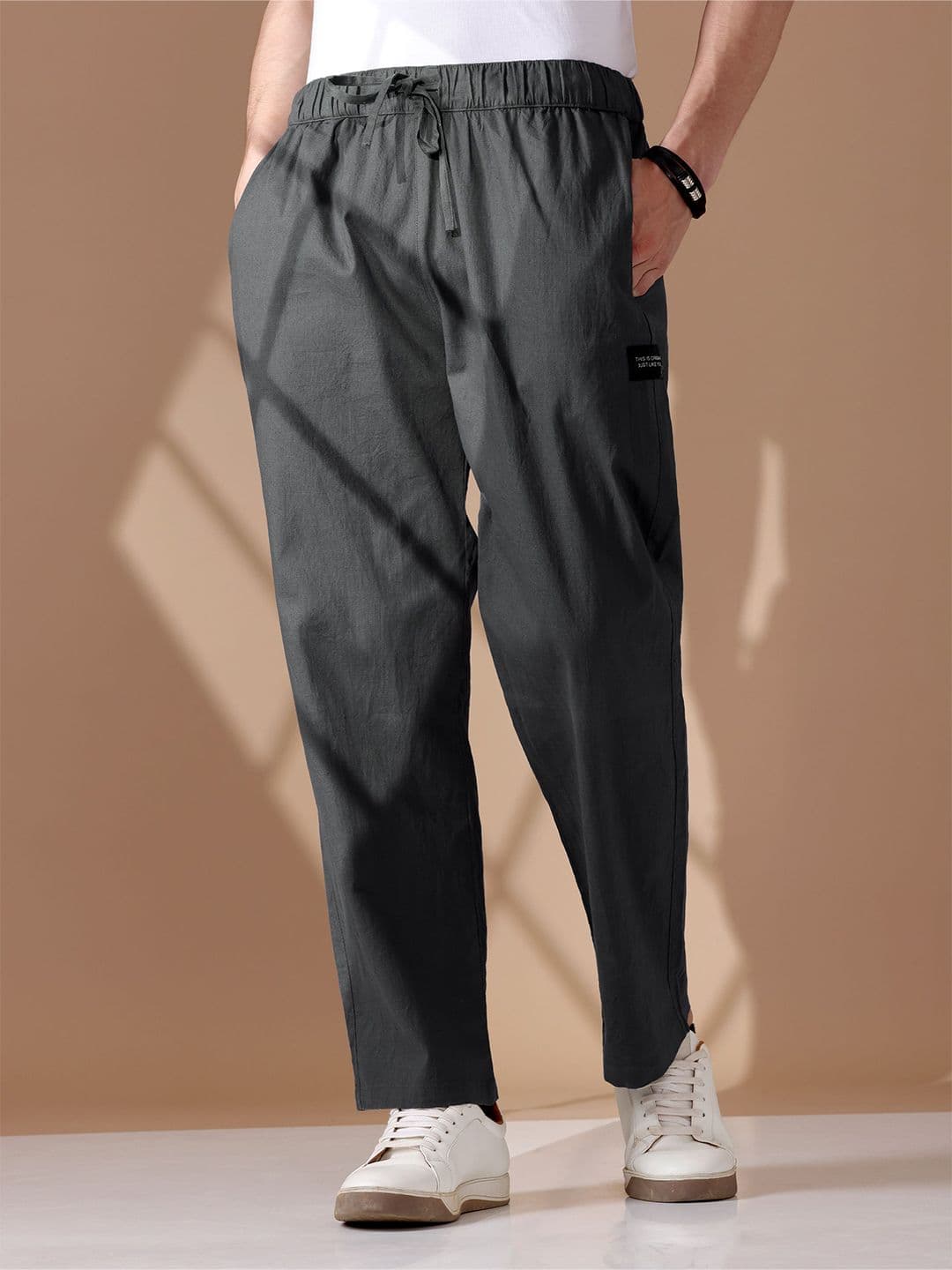 Beyoung Men Cotton Loose Fit Pyjamas - view 1