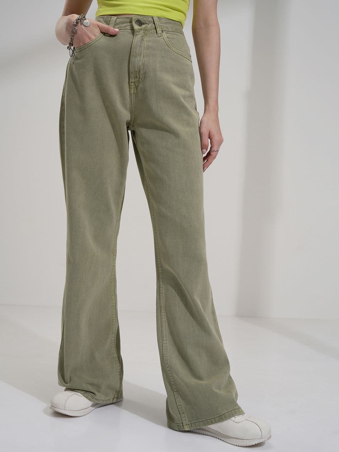 Street By Tokyo Talkies Women Bootcut Stretchable Jeans - view 1