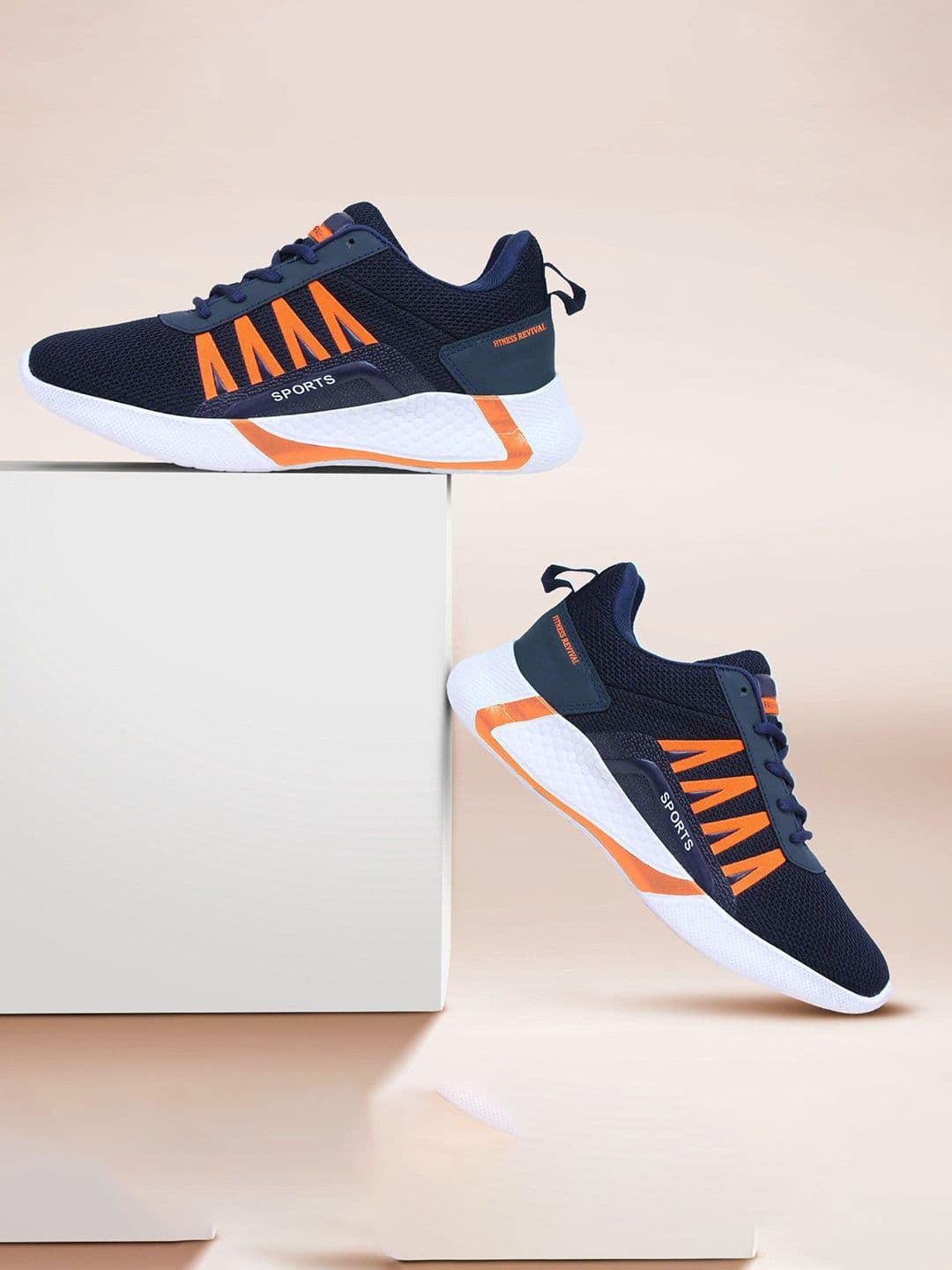 Spotwalk Men Mesh Running Marking Sports Shoes - view 1
